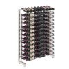 Island Display Rack Freestanding Retail Metal Wine Rack