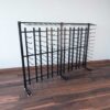 Island Display Rack Freestanding Retail Metal Wine Rack