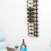Série W4 Support à bouteilles mural en métal de 122cm (12 à 36 bouteilles) – Image 2