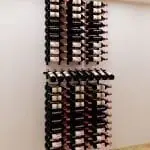 Série W avec présentoir à bouteilles au centre