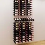W Series Presentation Row Wine Rack Kit in Chrome