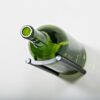 Vino Rails Magnum 1 Bottle Metal wine rack in gloss black finish