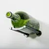 Vino Rails Magnum 1 Bottle Metal wine rack in gunmetal finish