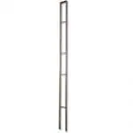 W Series Frame 12s, solid frame in grey powder coat Finish