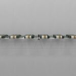 Evolution Series Wine Wall 5" with Extention, 18-Bottle Wine Rack configuration with Chrome Wine Rods
