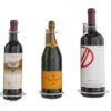 W Series Perch: 1 Bottle Vertical Metal Wine Rack