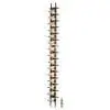 W Series Wine Rack Frame 12 in Chrome finish