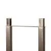 W Series Wine Rack Frame 12 in Brushed Nickel finish