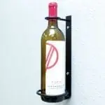 W Series Perch: 1 Bottle Vertical Metal Wine Rack