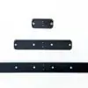 Vino Rails Mounting Plates (all sizes) in Matte Black finish