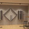 Vino Rails & Pins Flex Wall Mounted Wine Rack System