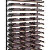 Evolution Wine Wall wall mounted metal wine rack system