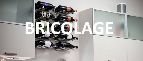 Bricolage supports à bouteilles de vin