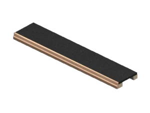 Base / top pour supports à bouteilles de vin en séquoia Redrack