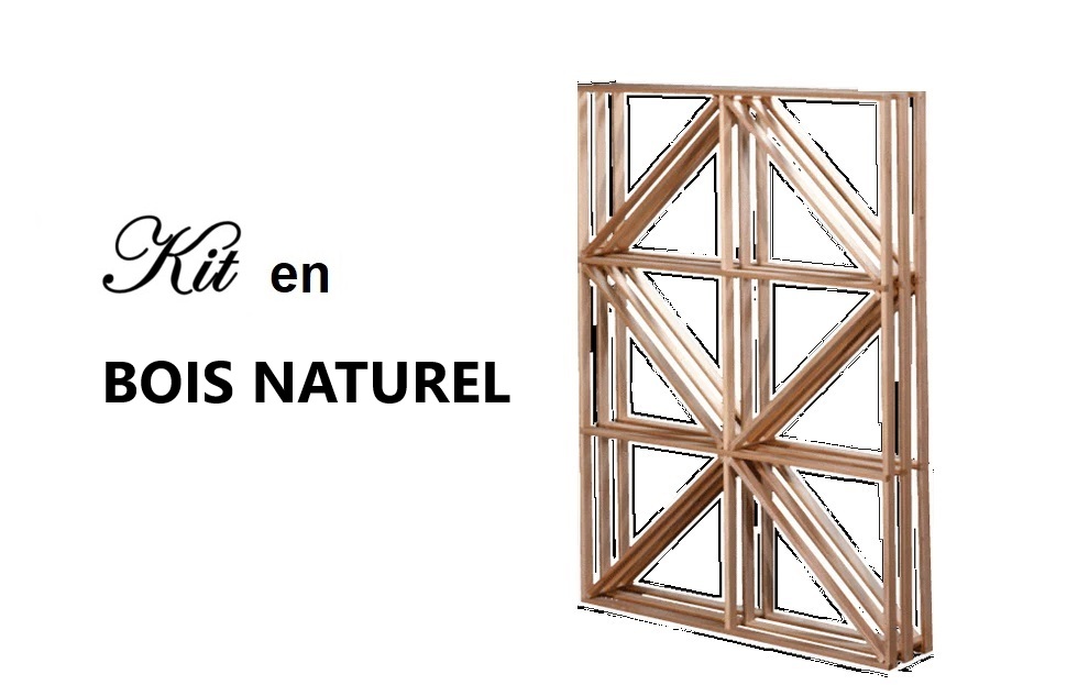 Kit en Bois Supports à bouteilles en kit